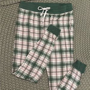 Little Sleepies Adult Small Christmas Plaid pj bottoms